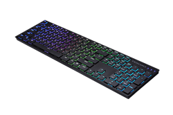 Игровая клавиатура TESORO GRAM Spectrum XS ультра низкопрофильная (black/ blue)