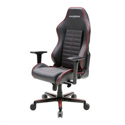 Компьютерное кресло DXRacer OH/DJ133/NR Черный с красной строчкой