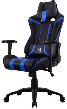 Компьютерное Игровое Кресло Aerocool AC120 AIR-BB black/blue - фото 16008