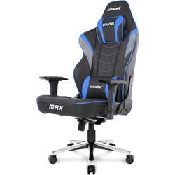 Игровое Кресло AKRacing MAX (AK-MAX-BL) black/blue - фото 17086