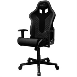 Компьютерное кресло DXRacer NEX EC/OK01/N Черный, текстиль+экокожа - фото 17218