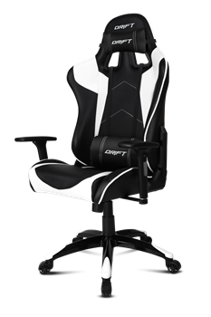 Игровое Кресло DRIFT DR300 PU Leather / black/white - фото 18096