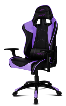 Игровое Кресло DRIFT DR300 PU Leather / black/purple - фото 18101