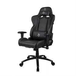Компьютерное кресло (для геймеров) Arozzi Inizio Black PU - Grey logo - фото 18560