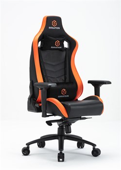 Компьютерное игровое кресло EVOLUTION AVATAR M Черный, оранжевый