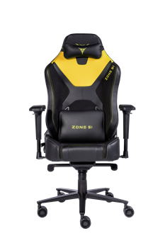 Кресло компьютерное игровое ZONE 51 ARMADA Black-Yellow черный, желтый