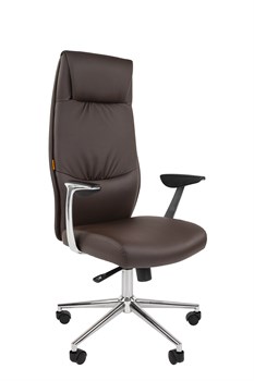Офисное кресло Chairman VISTA Россия экопремиум, коричневый - фото 26275
