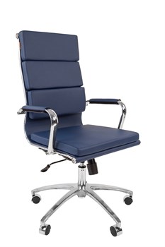 Офисное кресло Chairman 750 Россия синий (dollaro 506) - фото 26445