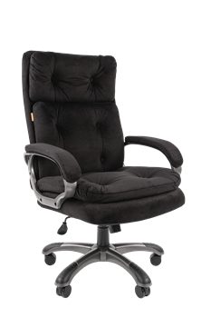 Офисное кресло Chairman 442 Россия ткань R 015 черный - фото 26915