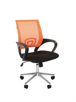 Офисное кресло Chairman 696 Россия TW оранжевый хром new - фото 27072