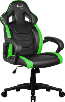 Компьютерное Игровое Кресло Aerocool AC60C AIR-BG black/green - фото 27215