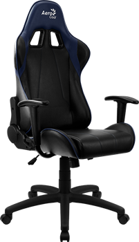 Компьютерное Игровое Кресло Aerocool AC100 AIR black/blue - фото 27294