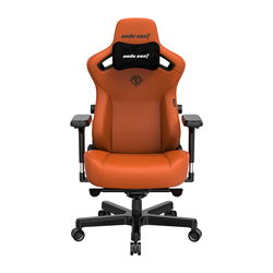 Компьютерное игровое премиум кресло Anda Seat Kaiser 3, цвет оранжевый, размер XL 180кг - фото 27533