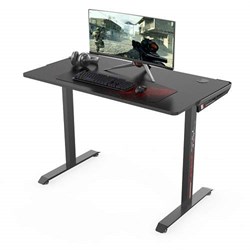 Стол для компьютера (для геймеров) Eureka I1-S, чёрный - фото 28054