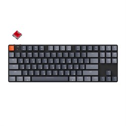 Беспроводная механическая ультратонкая клавиатура Keychron K1SE, TKL, RGB подсветка, Red Switch - фото 28805