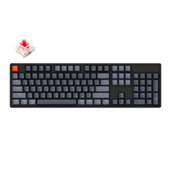 Беспроводная механическая клавиатура Keychron K10, Full size, алюм.корпус, RGB подсветка, Red Switch - фото 28874