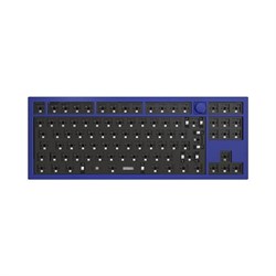 Механическая клавиатура QMK Keychron Q3 TKL Knob, алюминиевый корпус, RGB подсветка, Barebone, синий - фото 28885