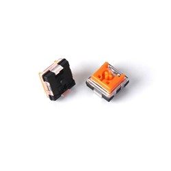 Набор низкопрофильных переключателей Keychron Low Profile Optical MX Switch (90 шт), Orange - фото 28897