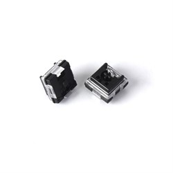 Набор низкопрофильных переключателей Keychron Low Profile Optical MX Switch (90 шт), Black - фото 28902