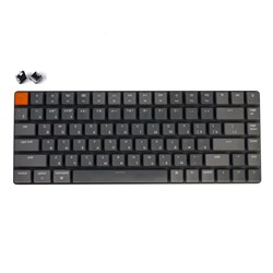 Беспроводная механическая ультратонкая клавиатура Keychron K3, 84 клавиши, RGB подсветка, Black Switch - фото 28962