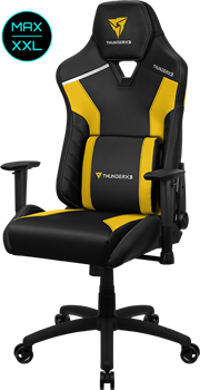 Кресло компьютерное игровое ThunderX3 TC3  MAX Bumblebee Yellow - фото 29337