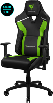 Кресло компьютерное игровое ThunderX3 TC3  MAX Neon Green - фото 29359