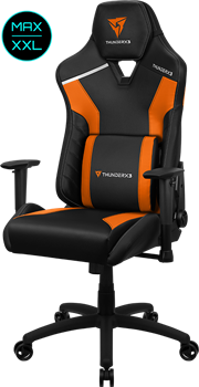 Кресло компьютерное игровое ThunderX3 TC3  MAX Tiger Orange - фото 29392