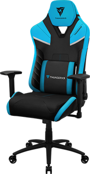 Кресло компьютерное игровое ThunderX3 TC5  MAX Azure Blue - фото 29455