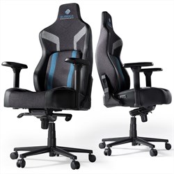 Компьютерное кресло (для геймеров) Eureka Python II, синий - фото 30836