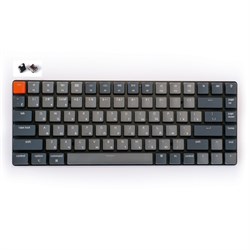 Беспроводная механическая ультратонкая клавиатура Keychron K3, 84 клавиши, White LED подсветка, Brown Switch - фото 31079
