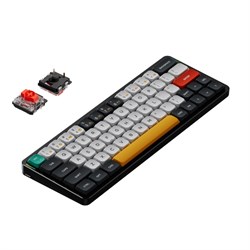 Беспроводная механическая ультратонкая клавиатура Nuphy AIR60, 64 клавиши, RGB подсветка, Red Switch - фото 31247