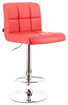 Барный стул Everprof Asti Экокожа Красный - фото 32486