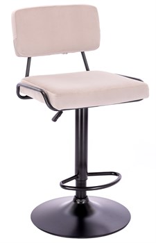Барный стул Everprof Bit Ткань Серо-бежевый - фото 32506
