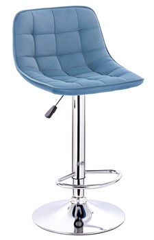 Барный стул Everprof Cooper Ткань Голубой - фото 32516