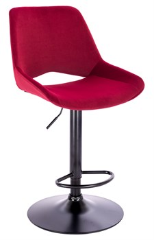 Барный стул Everprof Flash Ткань Бургунди - фото 32546