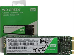 SSD накопитель WD Green WDS120G2G0B 120ГБ, M.2 2280, SATA III - фото 32928