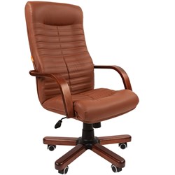 Офисное кресло Chairman 480 WD экопремиум 111 коричневый - фото 36605