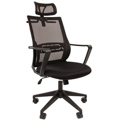 Офисное кресло CHAIRMAN 545, ткань/сетка, черный - фото 36676