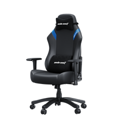Игровое кресло Anda Seat Luna Black Blue L - фото 38099