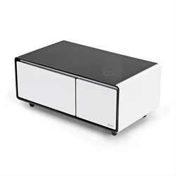 Умный кофейный столик с холодильником EUREKA TB90, White+Black - фото 38768