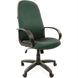 Офисное кресло Chairman 279 Россия JP15-4 черно-зеленый - фото 38939