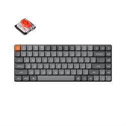 Беспроводная механическая ультратонкая клавиатура QMK Keychron K3 Max, 84 клавиши, RGB-подсветка, Gateron Red Switch - фото 39320