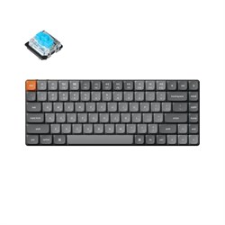 Беспроводная механическая ультратонкая клавиатура QMK Keychron K3 Max, 84 клавиши, RGB-подсветка, Gateron Blue Switch - фото 39324