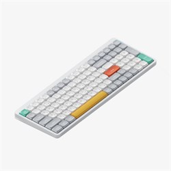 Беспроводная механическая клавиатура QMK Nuphy AIR96v2 Ionic White, RGB, Hot Swap, Brown Switch - фото 39535