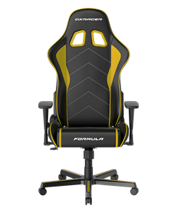 Компьютерное кресло DXRacer OH/FE08/NY Черный, желтый - фото 41439