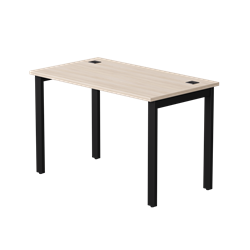 Стол прямой Everprof EVO на металлокаркасе 1180х670х755 мм Дуб Соната/Черный - фото 43387