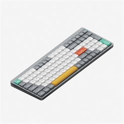 Беспроводная механическая клавиатура QMK Nuphy AIR96v2 Lunar Gray, RGB, Hot Swap, Brown Switch - фото 44385