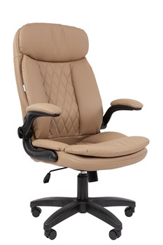 Офисное кресло Chairman 533 Россия экокожа бежевый - фото 44667