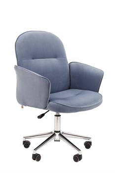 Кресло Chairman Home 130 Россия ткань Т-71 голубой - фото 44669