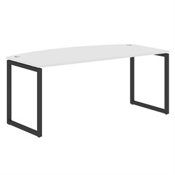 Стол руководителя XQET 189 Белый/Антрацит 1800х914х750 - фото 44740